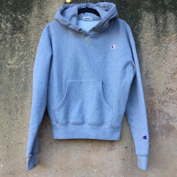 Champion Reverse Weave Heather Grey Hoodie XS - Picture 1 of 8
